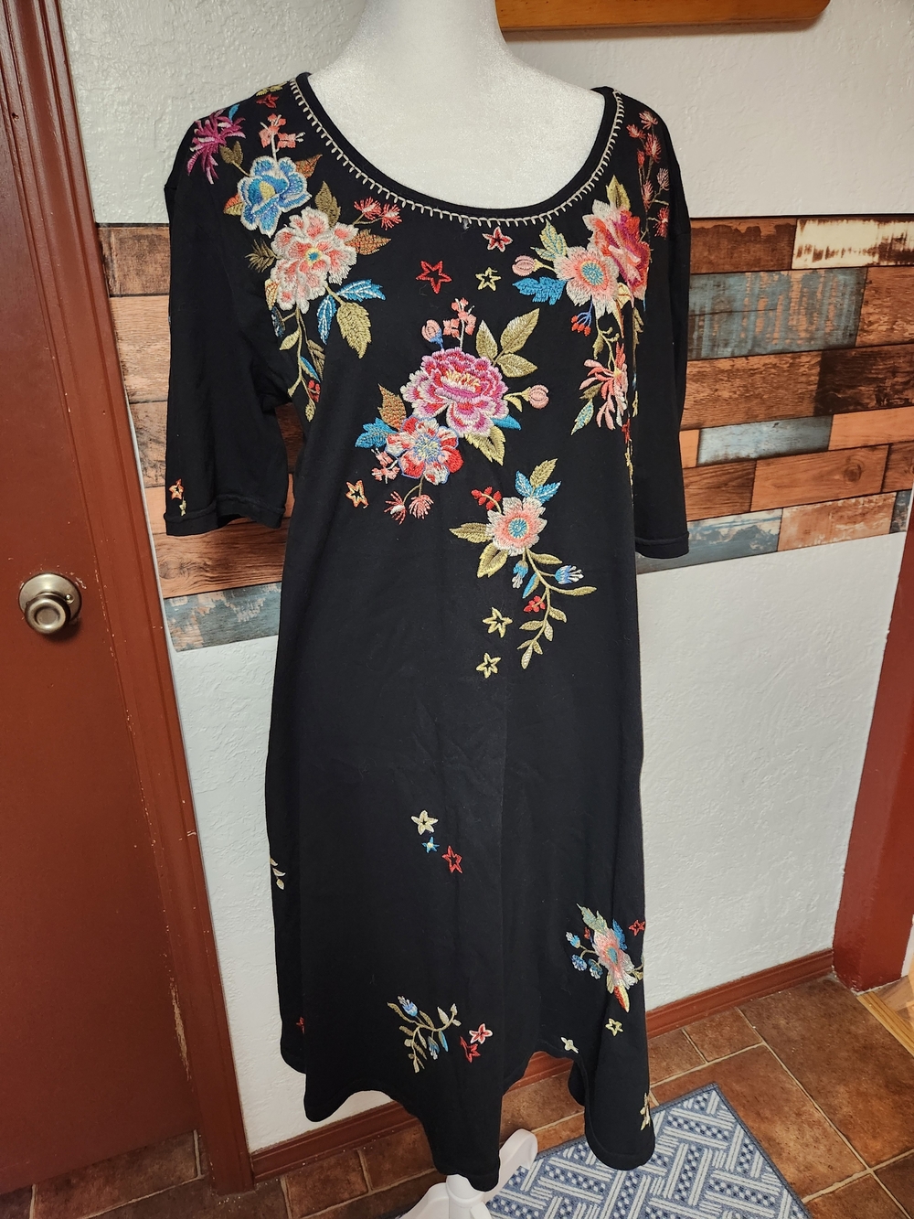 Johnny Was Osaka Dolman Sleeve Knit Dress